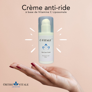 Notre Crème Anti-Rides à base de Vitamine C Liposomale d'un taux Exceptionnel de 14% !