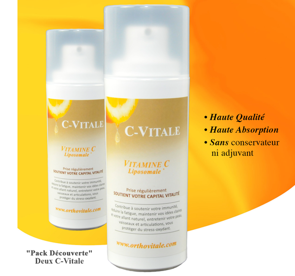 OFFRE DÉCOUVERTE : Deux C-VITALE ... Vitamine C Liposomale